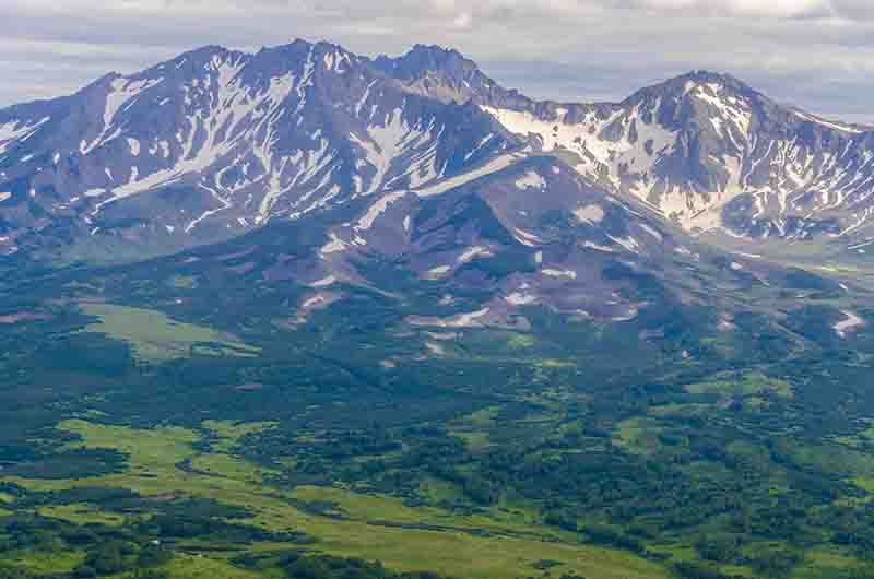 47 - Rusia - Kamchatka - imagenes aereas